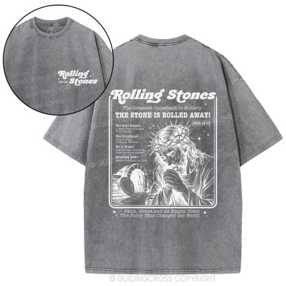 Rolling Stones Jesus Christian Washed T-Shirt