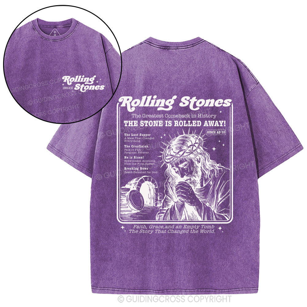 Rolling Stones Jesus Christian Washed T-Shirt