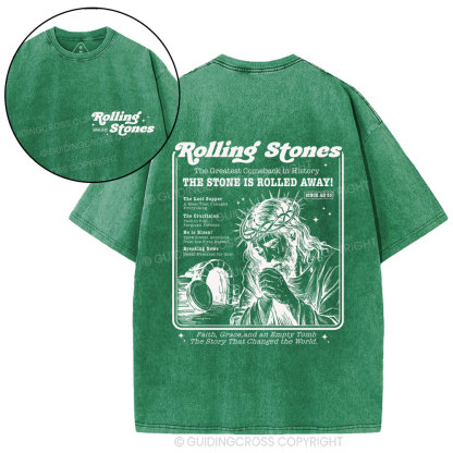 Rolling Stones Jesus Christian Washed T-Shirt