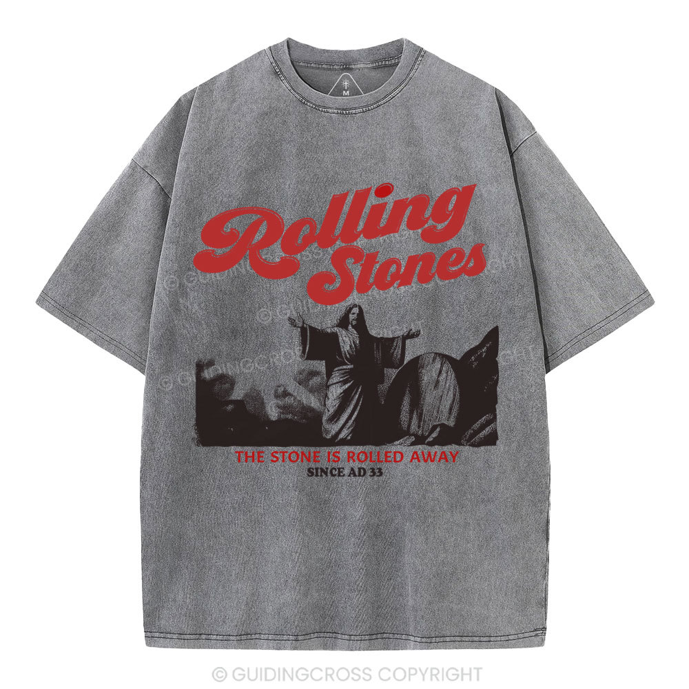 Rolling Stones Jesus Christian Washed T-Shirt