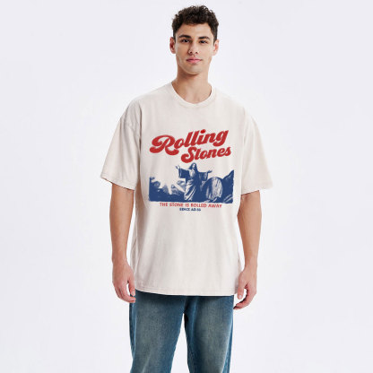 Rolling Stones Jesus Christian Washed T-Shirt