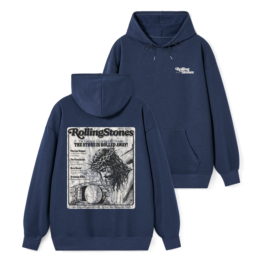 Rolling Stones Resurrection Christian Classic Hoodie