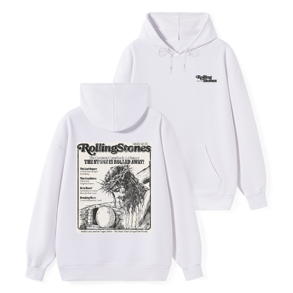 Rolling Stones Resurrection Christian Classic Hoodie