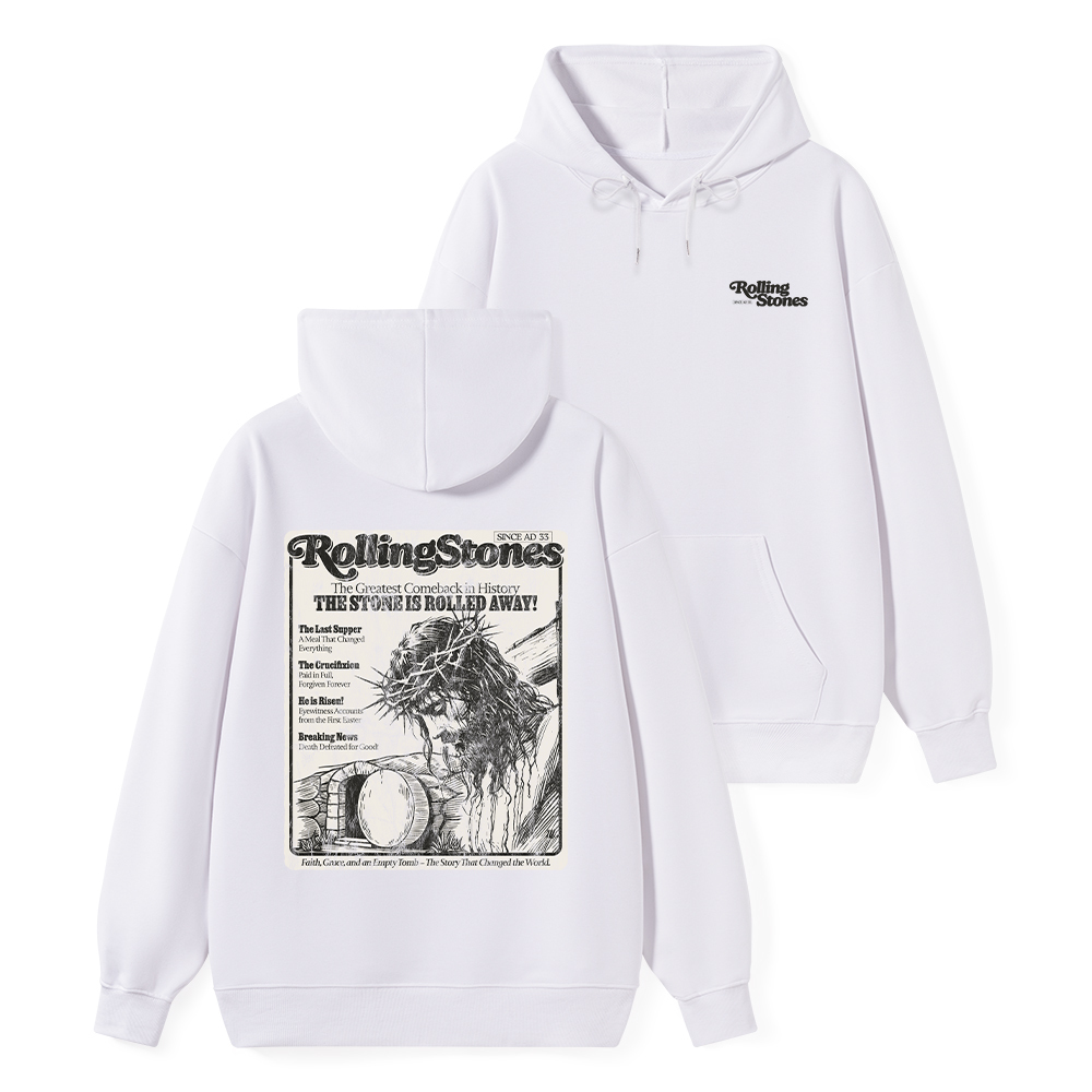 Rolling Stones Resurrection Christian Classic Hoodie