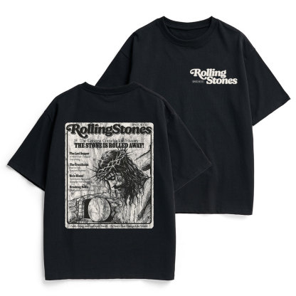 Rolling Stones Resurrection Christian Heavy Cotton T-Shirt