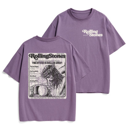 Rolling Stones Resurrection Christian Heavy Cotton T-Shirt