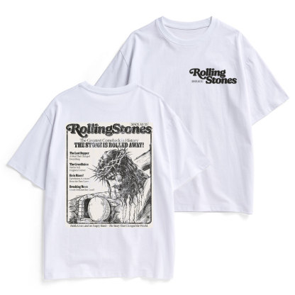 Rolling Stones Resurrection Christian Heavy Cotton T-Shirt