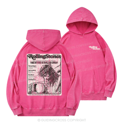 Rolling Stones Resurrection ChristianWashed Hoodie