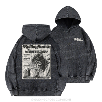 Rolling Stones Resurrection ChristianWashed Hoodie