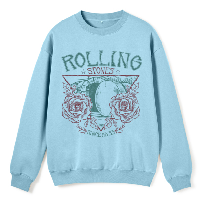 Rolling Stones Retro Christian Fleece Sweatshirt