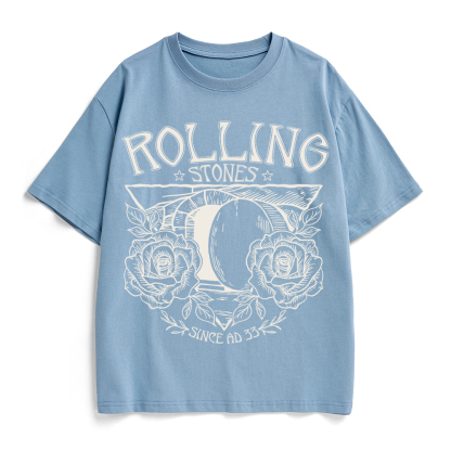 Rolling Stones Retro Christian Heavy Cotton T-Shirt