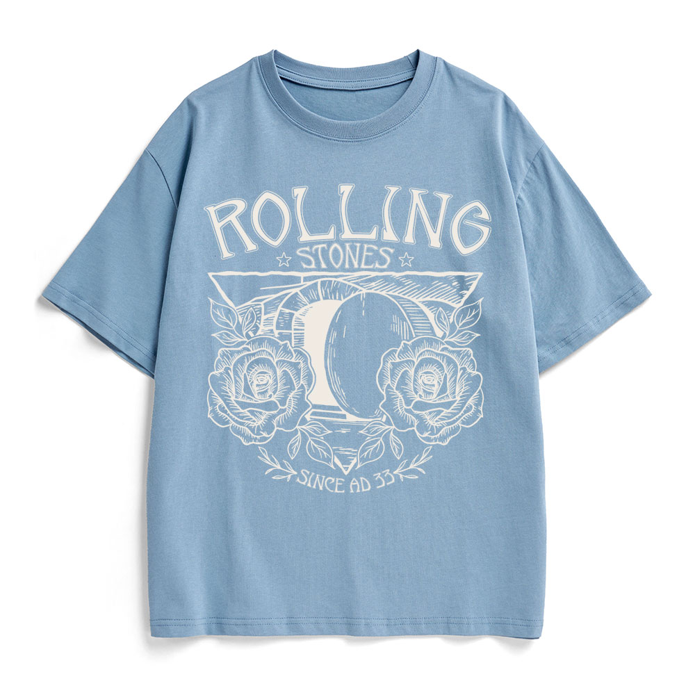 Rolling Stones Retro Christian Heavy Cotton T-Shirt
