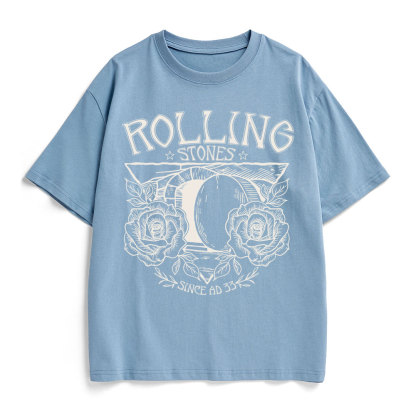 Rolling Stones Retro Christian Heavy Cotton T-Shirt
