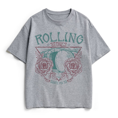 Rolling Stones Retro Christian Heavy Cotton T-Shirt