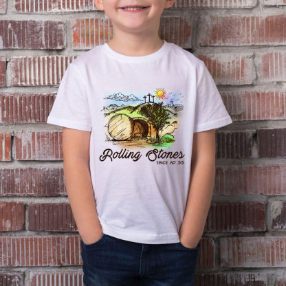 Rolling Stones Retro Christian Kid T-Shirt