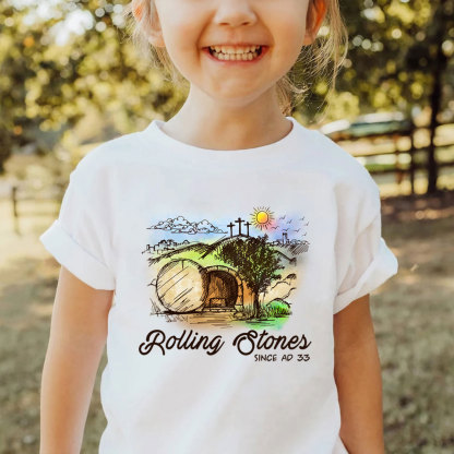 Rolling Stones Retro Christian Kid T-Shirt