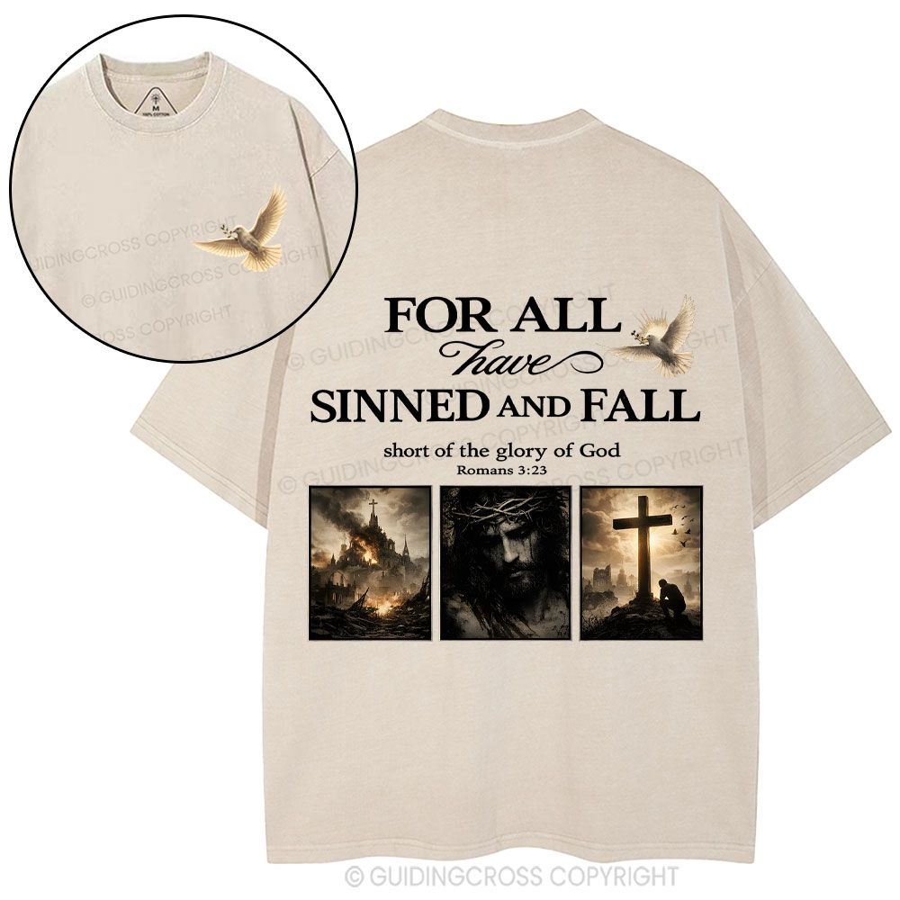 New-Sample Christian Washed T-Shirt Sale - GuidingCross