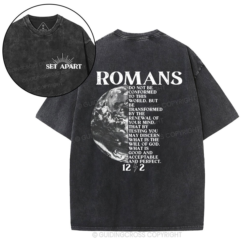 Romans Christian Washed T-Shirt