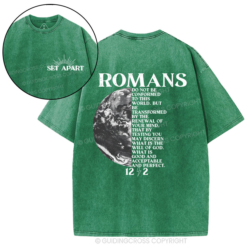 Romans Christian Washed T-Shirt