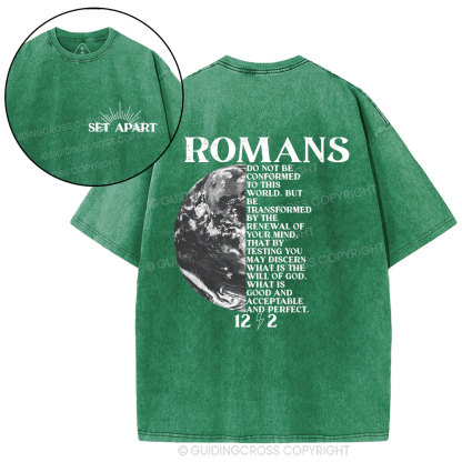 Romans Christian Washed T-Shirt