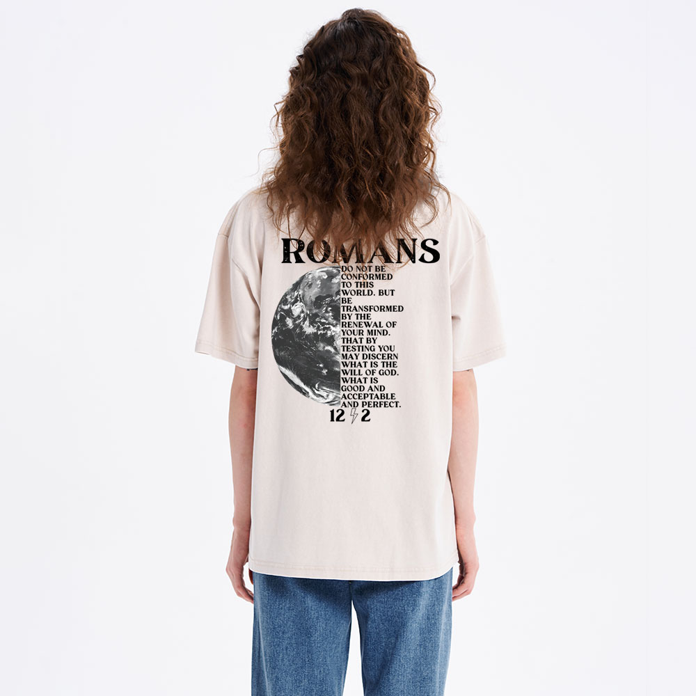 Romans Christian Washed T-Shirt