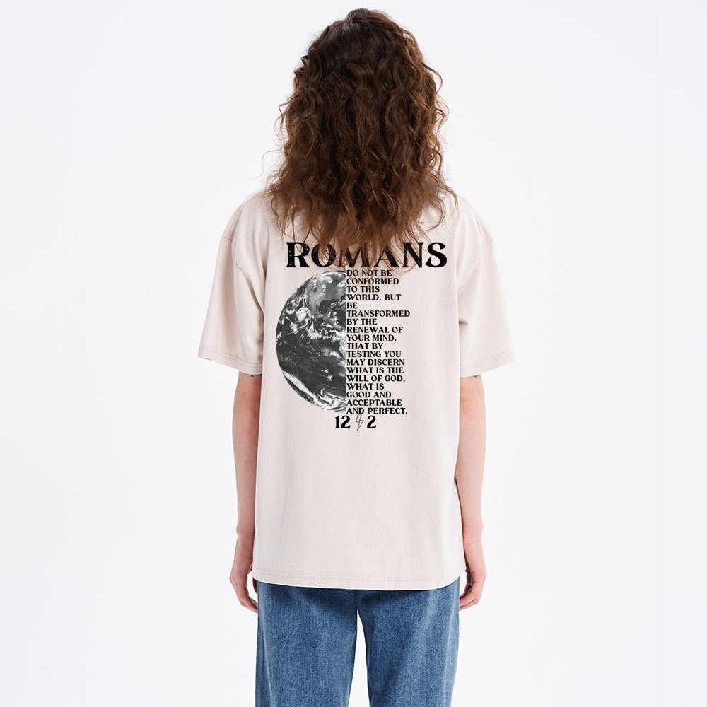 Romans Christian Washed T-Shirt