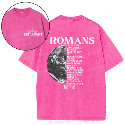 Romans Christian Washed T-Shirt