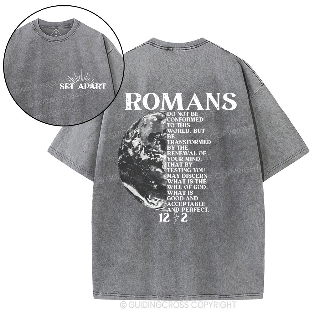 Romans Christian Washed T-Shirt