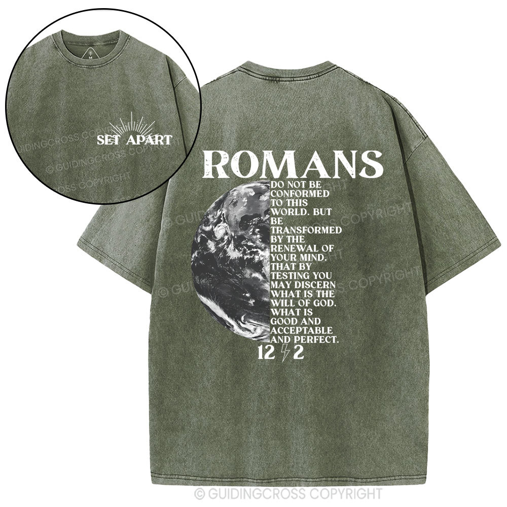 Romans Christian Washed T-Shirt