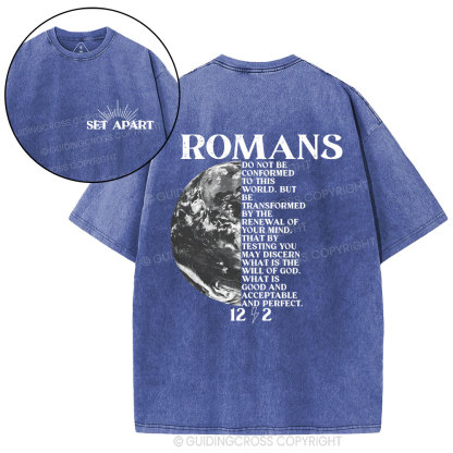 Romans Christian Washed T-Shirt