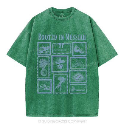 Root In Messiah Christian Washed T-Shirt