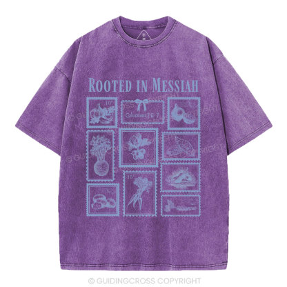 Root In Messiah Christian Washed T-Shirt