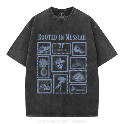 Root In Messiah Christian Washed T-Shirt