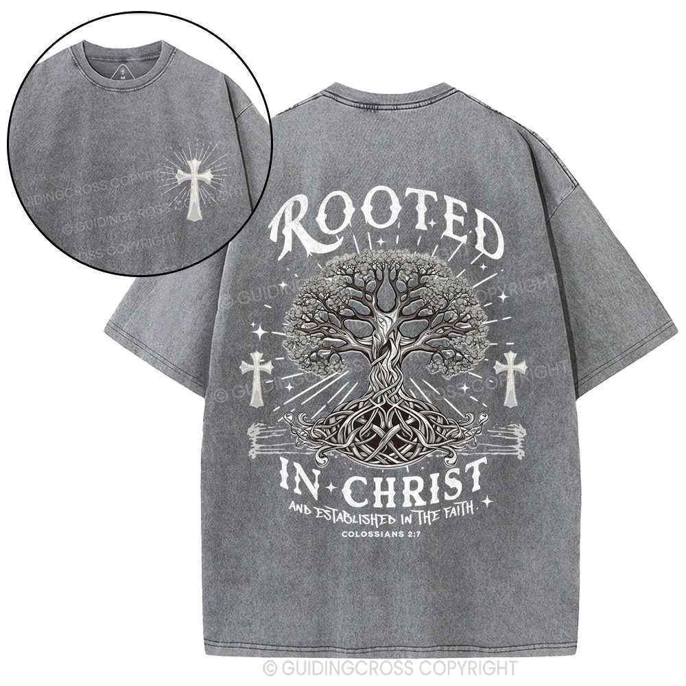 New-Sample Christian Washed T-Shirt Sale - GuidingCross