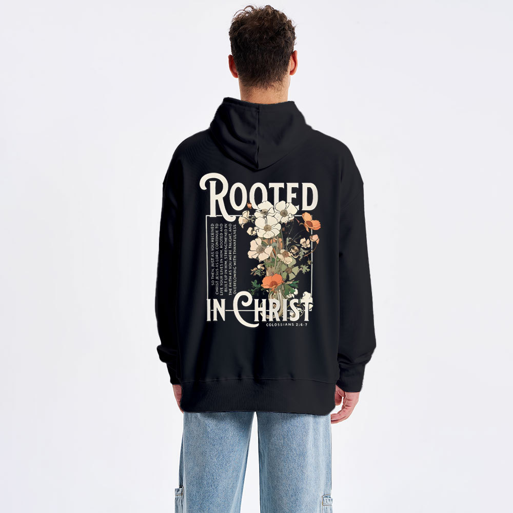 Rooted In Christ Christian Classic Hoodie