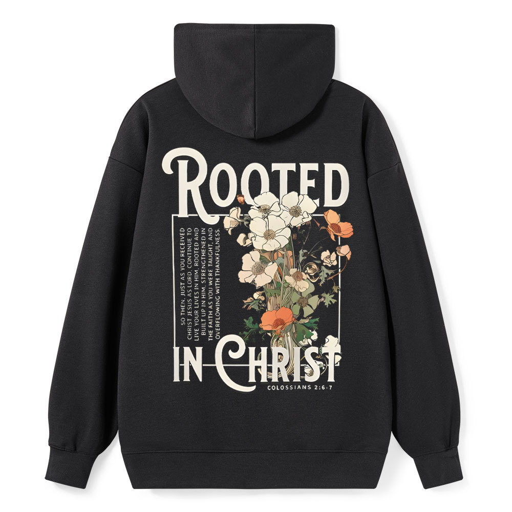 Rooted In Christ Christian Classic Hoodie