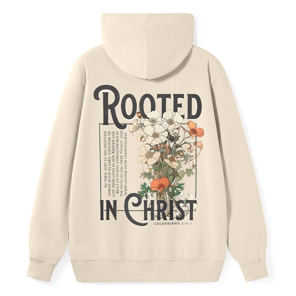 Rooted In Christ Christian Classic Hoodie