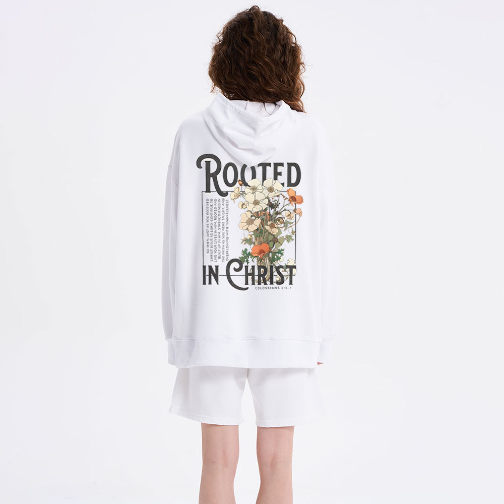 Rooted In Christ Christian Classic Hoodie