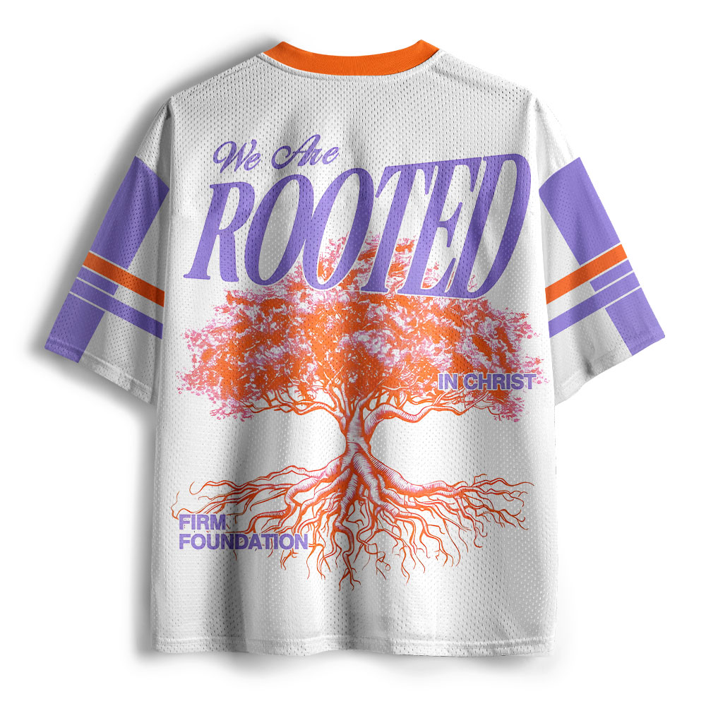 Rooted In Christ Christian Mesh Jersey