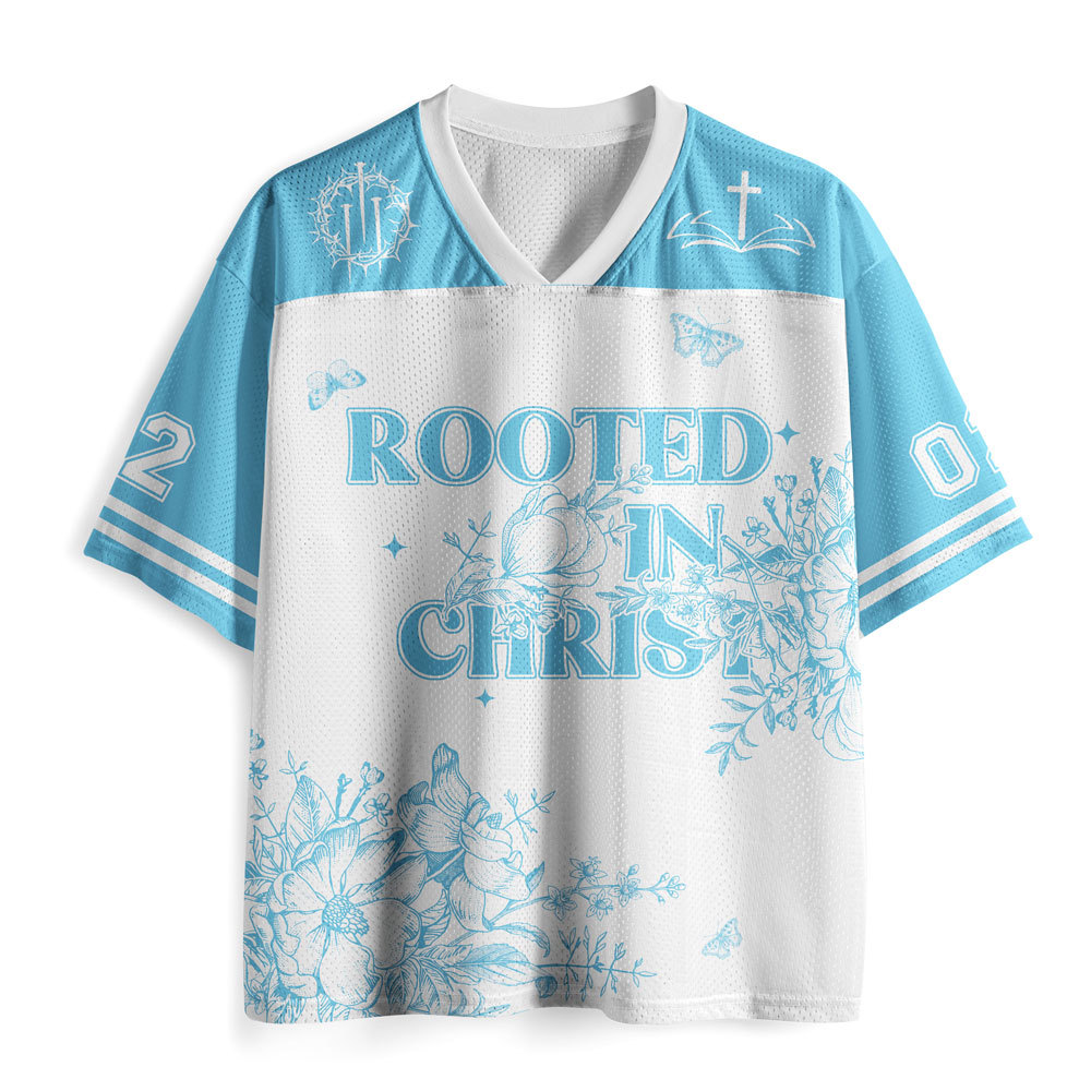 Rooted In Christ Christian Mesh Jersey