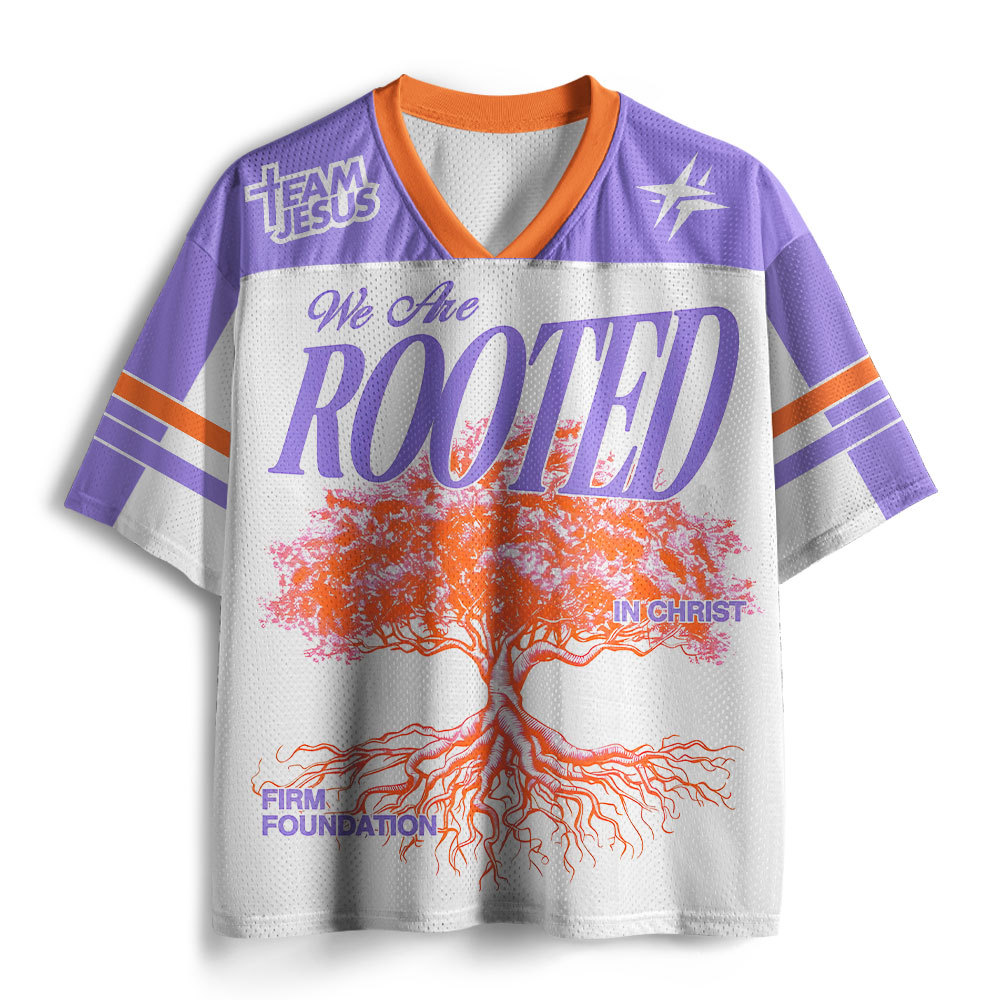 Rooted In Christ Christian Mesh Jersey