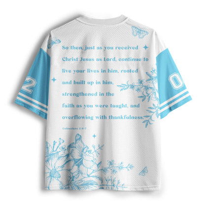 Rooted In Christ Christian Mesh Jersey