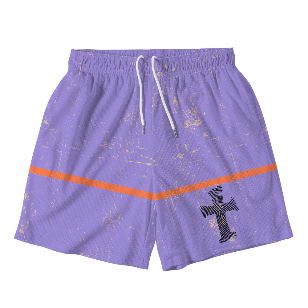 Rooted In Christ Christian Mesh Shorts