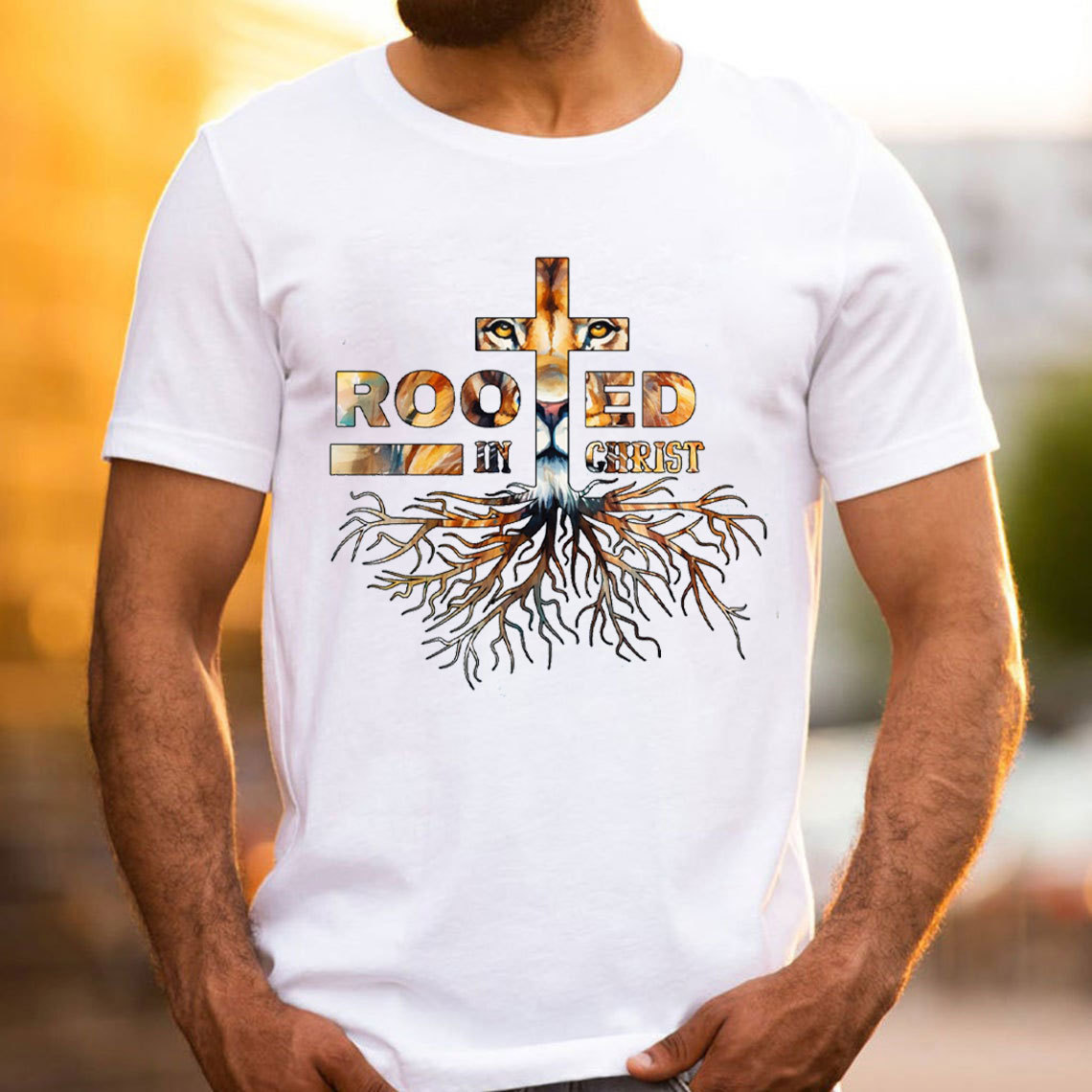 Rooted In Christ Christian T-Shirt