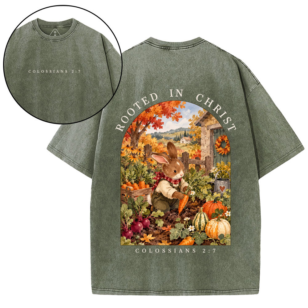 Sleep In Peace God Is Awake Christian Washed T-Shirt  Sale - GuidingCross
