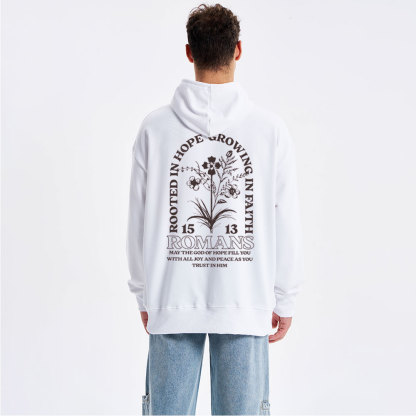Rooted In Hope Classic Christian Hoodie
