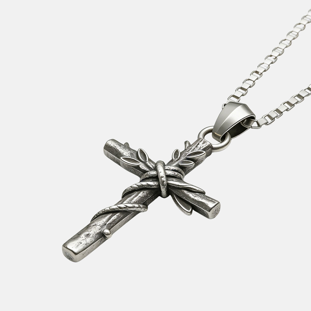 Rooted in Christ Christian 925 Sterling Silver Necklace