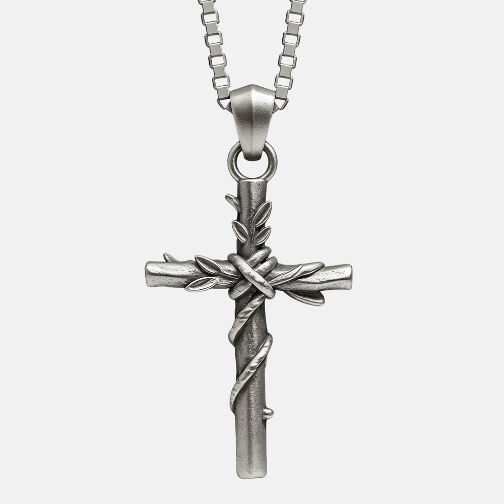 Rooted in Christ Christian 925 Sterling Silver Necklace