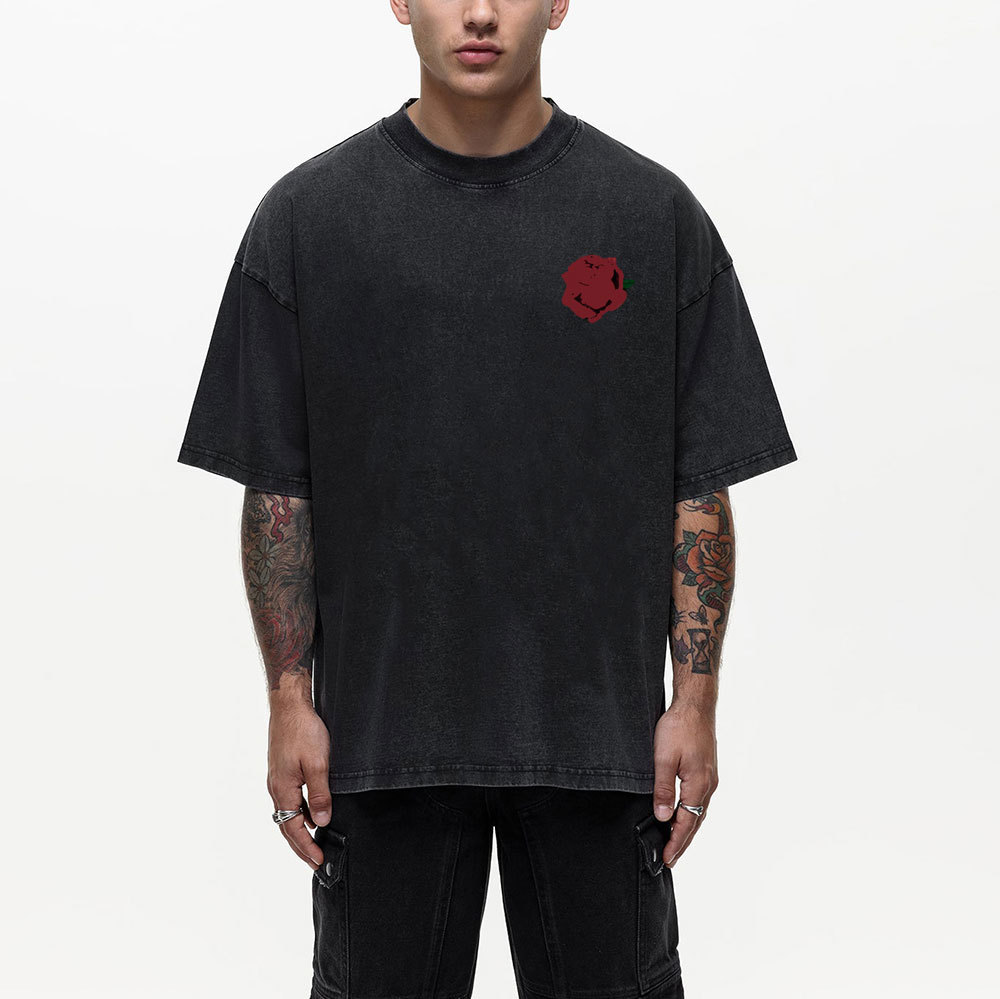 Rose To The Christian Washed T-Shirt