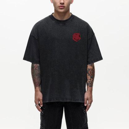 Rose To The Christian Washed T-Shirt